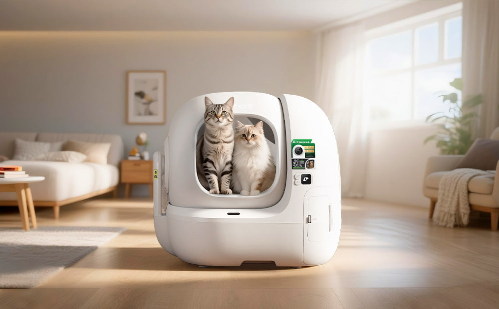 Meet PUROBOT MAX PRO 2: Next-Level AI Litter Box with Larger Entry