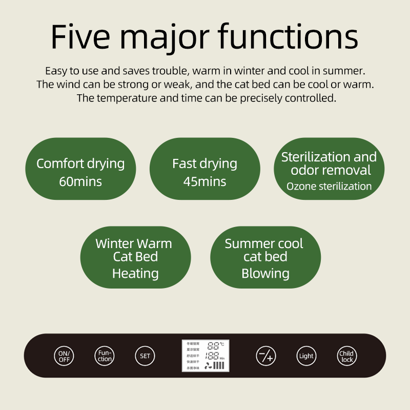 Trocknungsofen Katzen A9