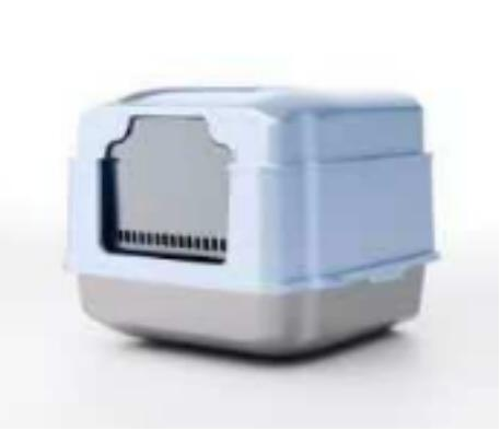 Edelstahl- Katzentoilette S5