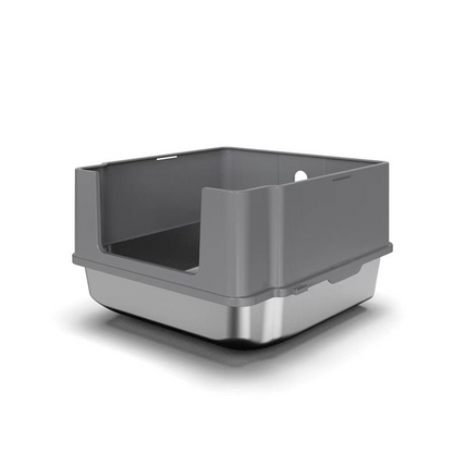 Edelstahl- Katzentoilette S2