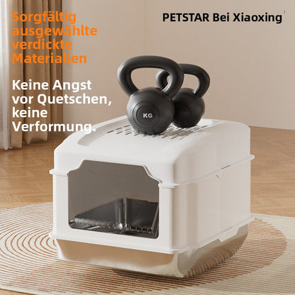 Edelstahl- Katzentoilette S5