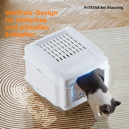 Edelstahl- Katzentoilette S5